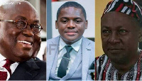 Nana Addo, Irbard Ibrahim and Mahama