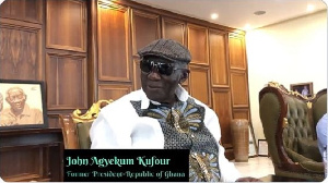 What John Agyekum Kufuor Said When Kotoko Presented GPL Title To Him 