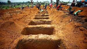 Sierra Leone Mudslide Mass Burial