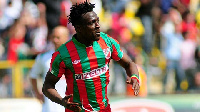 Banahene scores his first goal for Sanliurfaspor