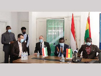 The signing ceremony which took place on Thursday at the Embassy of Hungary in Accra