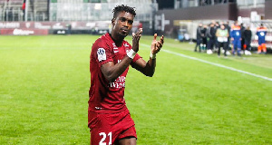 John Boye started for Metz