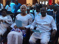 VP Bawumia and wife Samira at the event