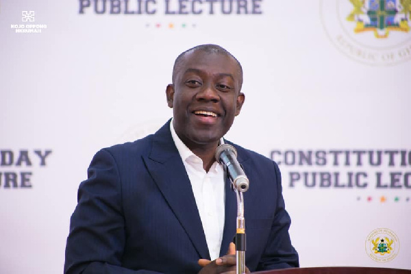 Information Minister, Kojo Oppong-Nkrumah