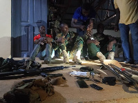 The fake Soldiers were arrested at Sekyere with rifles, ammunition