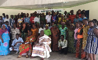 PFAG members with aspiring MPs after debate