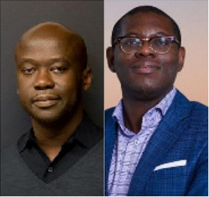 Sir David Adjaye (left), Bright Simons (right)