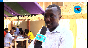 Coordinating Registration Officer at the Mataheko Old Faith centre, Ebenezer Asare Nti