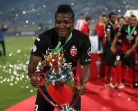 Ghana Black Stars captain Asamoah Gyan