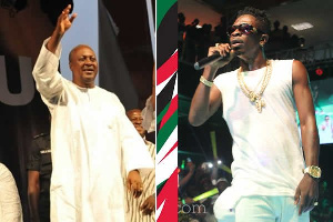 Shatta Wale Mahama Paper Ndc