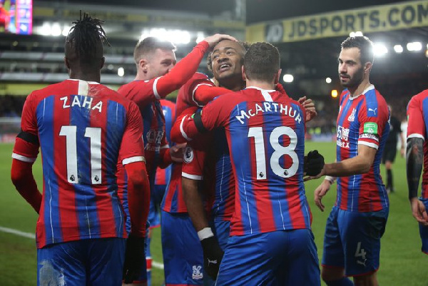 Ayew has now netted five times for Crystal Palace in the Premier League