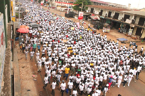 Breast Cancer Walk Sunyani