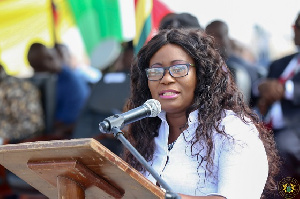 FISHNANA Minister For Fisheries, Elizabeth Afoley Quaye