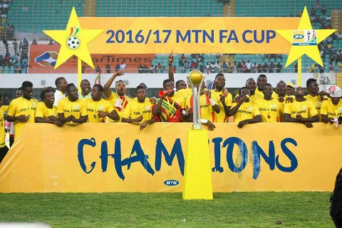 Asante Kotoko won the 2017  MTN FA Cup a few weeks ago