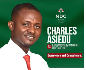 Charles Asiedu, a son of NDC National Chairman, Johnson Asiedu Nketiah,