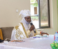 Hausa Chief of Ablekuma and Agape Gonse, Sarki Sheriff Adam