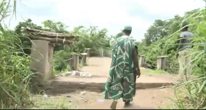 The bridge at Amakyebare is in a deplorable and needs fixing