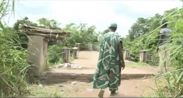 The bridge at Amakyebare is in a deplorable and needs fixing