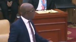 Dr Stephen Amoah In Parliament On November 21, 2023