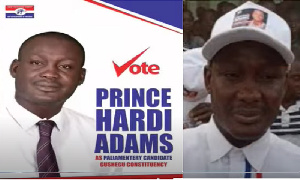 Prince Hardi Adams, a one time NPP parliamentary hopeful in Gushegu, accused of fraud