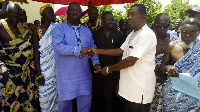 A six-unit teachers' quarters was inaugurated by Maxwell Quophy Blogadzi, Deputy Oti Reg. Minister