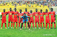 Asante Kotoko players