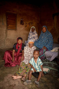 Abdul Haqq Abdul Rafiq with his family