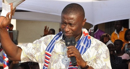 MP for Okaikoi Central, Patrick Yaw Boamah