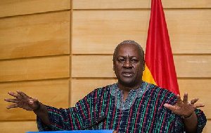 Former president, John Dramani Mahama