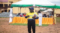 Mr. George Amankwah - Kumi, the Community and Health Coordinator of GSWL