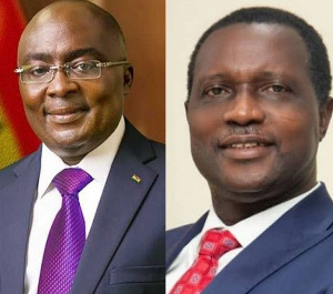 Vice President Mahamudu Bawumia and Education Minister Yaw Osei Adutwum