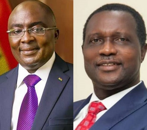 Vice President Mahamudu Bawumia and Education Minister Yaw Osei Adutwum