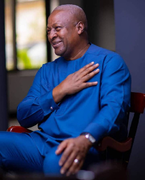 John Dramani Mahama, former president of Ghana