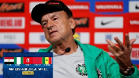 Head coach of the Super Eagles of Nigeria, Gernot Rohr