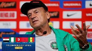 Head coach of the Super Eagles of Nigeria, Gernot Rohr