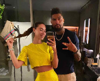 Kevin Prince Boateng and girlfriend