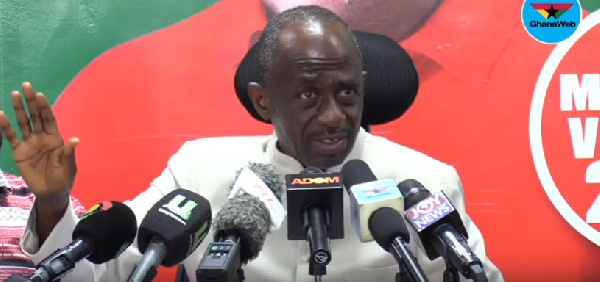 Johnson Asiedu Nketia, General Secretary of the National Democratic Congress (NDC)