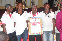 Seven brothers of the Nyaaku family with their family played for Sekondi Eleven Wise