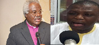 Professor Emmanuel Martey and Kofi Adams