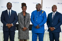 Henry Sunkwa-Mills, Leonora Ohene-Obeng, Dr. Anthony Aubynn & Kwabena Apeagyei