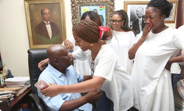 President Akufo Addo and family