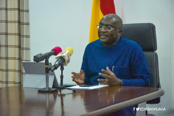 Vice President Dr Mahamudu Bawumia over the weekend launched govt's COVID-19 Tracker app