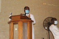 Very Reverend Father Nicholas Larsey, the Parish Priest, St Kizito Catholic Church