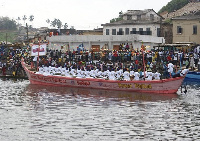 Elmina Bakatue festival. Courtesy bill-ghanaventure