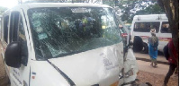 Some of the passengers in the bus sustained serious injuries and one person feared dead