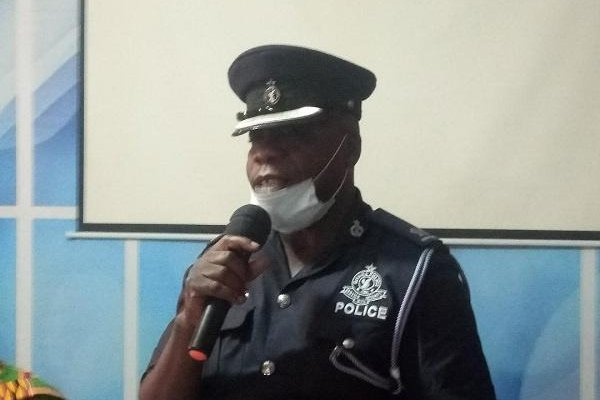 Superintendent Stephen Tenkorang, the MTTD Bono Regional Commander