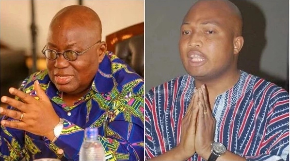 President Akufo-Addo and North Tongu MP, Samuel Okudzeto Ablakwa