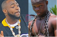 Nigerian musician, Davido and Ghanaian comic rapper, AY Poyoo