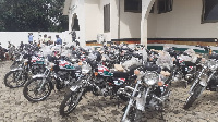 The regional office received some 36 new DVLA-registered motor bikes