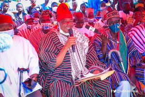 Chief of the Binduri Traditional Area, Naba Robert Akolbire